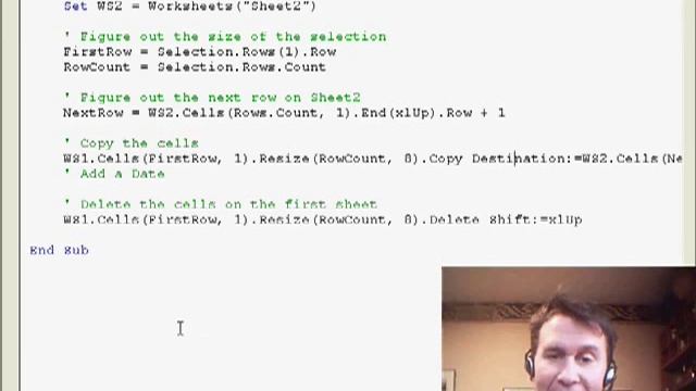 Excel - Excel Macro Tutorial: Move Rows Between Sheets with Date | MrExcel Netcast - Episode 973