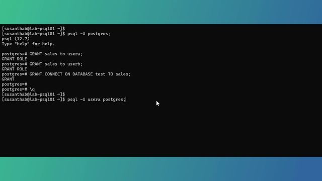 PostgreSQL roles, schema and security смотреть онлайн