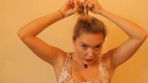 КАК СДЕЛАТЬ ОБЪЕМНЫЙ ПУЧОК/ДВА ПУЧКА?