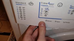 Boilwash "new" indesit WIL 105 (drum cleaning 90°C)