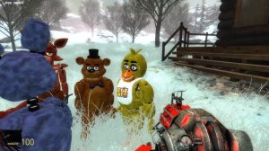 FNaF in Gmod | Unwithered Bonnie and His Son's Unusual Day!