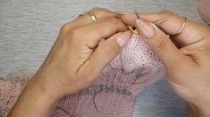 Спущенный   Или  Цельновязаный рукав. А вы так вяжете?