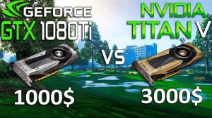 TITAN V vs GTX 1080 Ti Test in 9 Games 4K (i7 8700k)