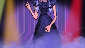 Wednesday Addams Dance - I'll Dance Dance Dance With My Hands Hands Hands (Animation)