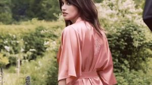 Penelope lingerie collection by Fleur of England 2020 - model only video - silk lingerie