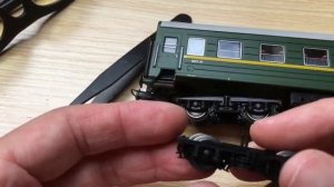 Советские пассажирские вагоны H0 1/87 - обзор и проблема - soviet railways coaches Heris