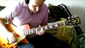 Testing Vintage V100 Les Paul Guitar