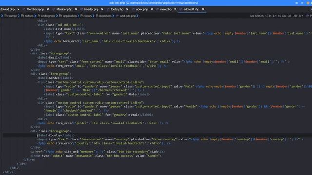 CodeIgniter CRUD Operations with Search and Pagination