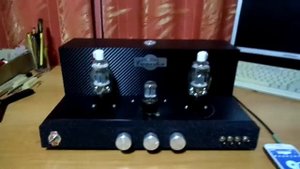 Ламповый однотактный стерео усилитель на Г-807