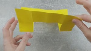 DIY - Оригами смайлик с меняющимися лицами. Origami emoticon with changing faces.