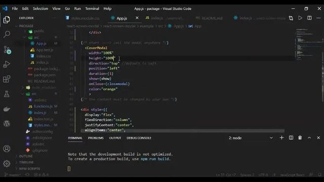 how to use a simple modal and drawer for react app? смотреть онлайн