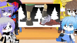 ~Реакция ДС Сансов на клип "Megalomaniac"~