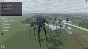 WAR OF THE WORLDS ROBLOX: The uberpod showcase.