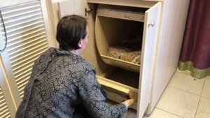 Чистка меха в откатном барабане