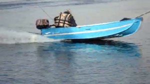 Язь 320 + Parsun 9.8 тест