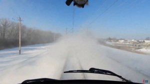 Интересное видео из задней кабины скоростного поезда // Video from the back of a high-speed train