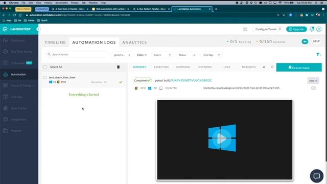 Web Automation with LambdaTest and pytest: 5 - Cross Browser Testing