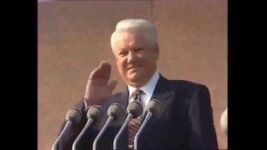 Russian Anthem (1995-1996) Гимн России Patriotic Song - "The President on the Second Term" HD