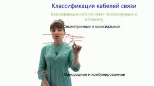 Кабель связи. Классификация кабелей связи