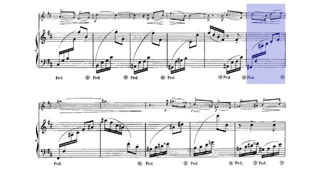 ? Paul TAFFANEL - Scherzettino - (Piano Accompaniment) - (Sheet Music Scrolling) смотреть онлайн