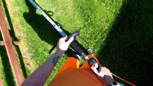 Stihl KMA 130 R  // Første test  // First test.