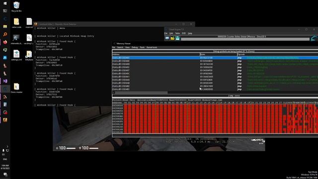 Heuristic Minhook Hook Detection [ Poc ] смотреть онлайн