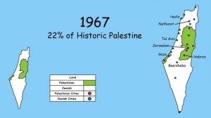 Map of the Israel Palestine conflict through time ?? ??