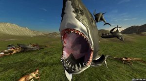 АКУЛА ПРОТИВ ОГРОМНОЙ ЗМЕИ ТИТАНОБОА! ОБНОВЛЕНИЕ BEAST BATTLE SIMULATOR