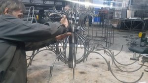 Складная люстра дизайнерский светильник люстра своими руками  как сделать люстру своими руками