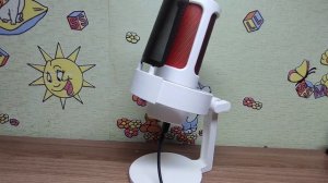 АСМР ОБЗОР МОЕГО МИКРОФОНА fifine ampligame A8