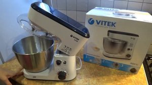 ОБЗОР МИКСЕРА Vitek VT- 1438. ПОДАРОК ОТ ДЕДОВ МОРОЗОВ ?.