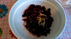 Салат "ЖИРОСЖИГАНИЕ". Легкий, пикантный салат со свеклой и творогом.