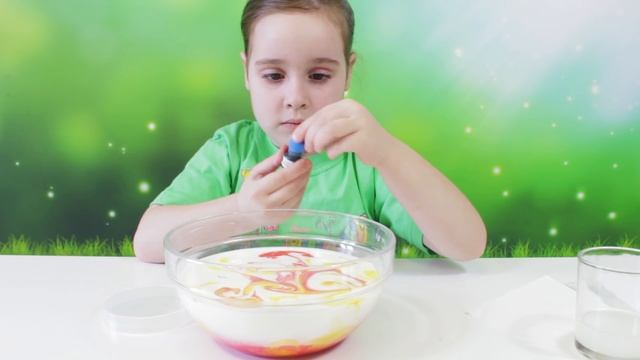 Волшебные краски и зеленая жижа Цветные эксперименты Easy Science Magic colors and ugly Experiment смотреть онлайн