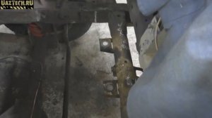 УазТех: Установка om603 на УАЗ 3162, Симбир, ЧАСТЬ 1