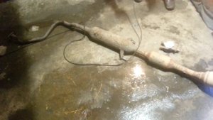 Замена катализатора. Тойота приус.