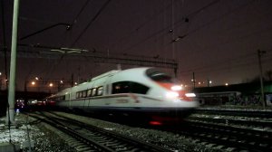 "Сапсан" ЭВС1-15 Москва - Санкт-Петербург