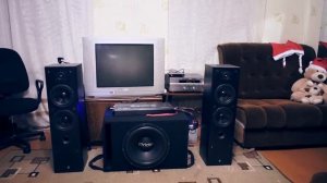 2кВт сабвуфер в домашней аудиосистеме
