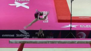 Ksenia Klimenko / Клименко Ксения (RUS) - Beam - 2018 European Championships (Junior)