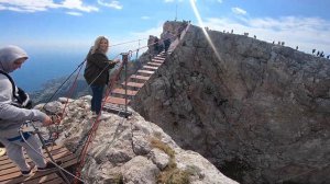 Ай-петри, канатная дорога. Мотопутешествие в Крым. Часть 2.