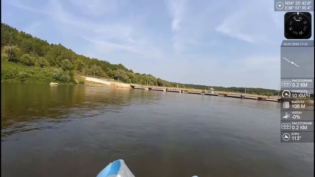 Понтонный мост Дугна