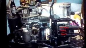 Батарейное зажигание ВАЗ на лодочный мотор Вихрь-30