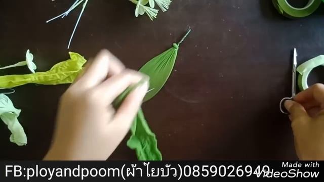 EP 92: How to make nylon flower (ดอกรักแรกพบ,Golden Penda) by.ployandpoom смотреть онлайн