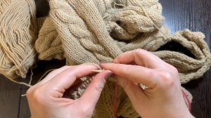 Жилет спицами. Мастер-класс. Ч. 2. Вяжем стильный жилет с косами.