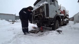 Устанавливаем передние подрессированнее кабины со спальником |Восстановление маз 6303 Часть №3