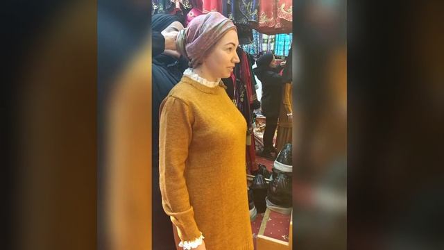 Как правильно повязать Турецкий палантин на голову смотреть онлайн