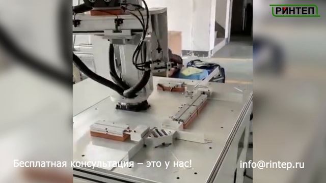 Сварочный мини автоматический робот с двумя постами смотреть онлайн