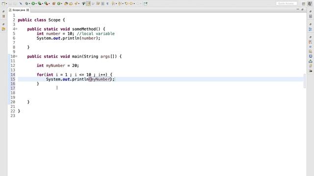 CS111 - Ch. 5 - Variable Scope (global variable vs local variable) смотреть онлайн