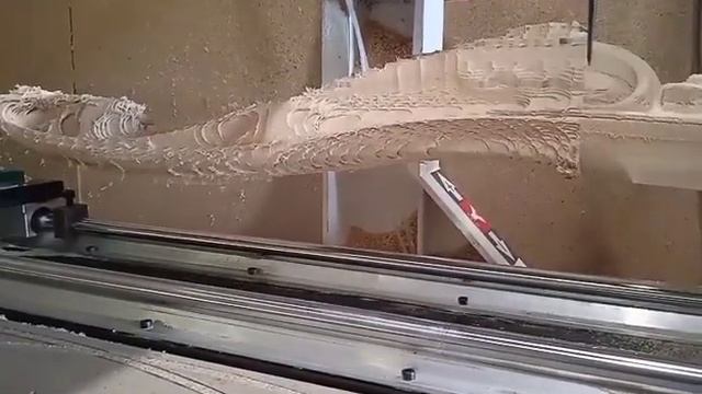 Изготовление ножки кабриоль для обеденного стола на станке с ЧПУ. смотреть онлайн