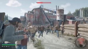DAYS GONE  Орда на Лесопилке.Лёгкая прогулка!