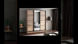 Варианты фасадов для трёхдверных шкафов-купе